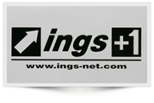 ings STICKER(letter) (600mm×197mm) Color:White / Black