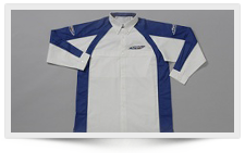 PIT SHIRT (Long Sleeve) COLOR:BLUE＆WHITE