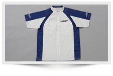 PIT SHIRT (Short Sleeve) COLOR:BLUE＆WHITE