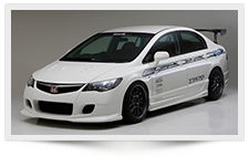 シビック TYPE-R FD2 エアロパーツ フロントビュー