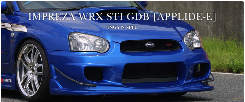 GDB 涙目 インプレッサ  WRX STI バンパー