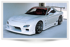 RX-7 FD3S エアロパーツ フロントビュー