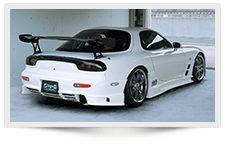 RX-7 FD3S エアロパーツ リアビュー