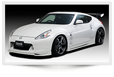 フェアレディZ Z34 エアロ フロントビュー